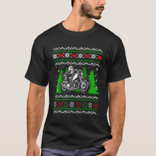Funny Motorrad Weihnachten Weihnachten T-Shirt