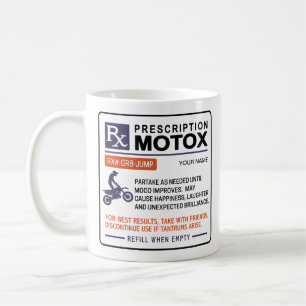 Funny MotoX-Tasse-Verschreibung Kaffeetasse