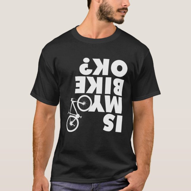 Funny Mountain Bike T-Shirt (Vorderseite)