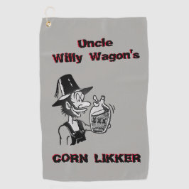 Funny Mountain Man 🏔️ Comical Hillbilly Golfhandtuch