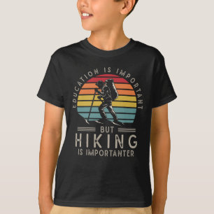 Funny Mountain Wanderbegeisterter Outdoor-Wanderer T-Shirt