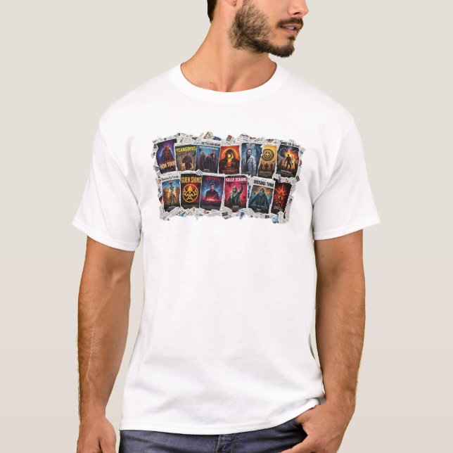 Funny Movie Poster Parody T-Shirt   (Vorderseite)