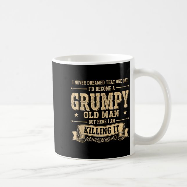 Funny Mpy Old Man  Kaffeetasse (Rechts)