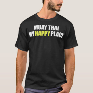 Funny Muay Thai Boxing und Kickboxing T-Shirt