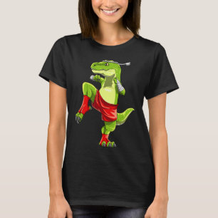 Funny Muay Thai T-rex - Thai Boxing T-Shirt