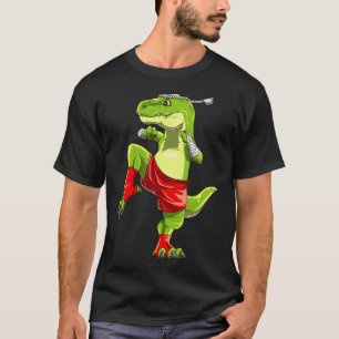 Funny Muay Thai T-rex - Thai Boxing T-Shirt