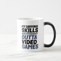 Funny Mug für Racing Games Gamer und Geek
