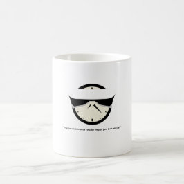 funny mugs about time travel, coffee humor kaffeetasse