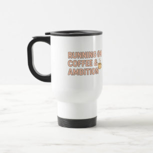 Funny Mugs & Coffee Mugs Travel Mug - Kaffee Lover Reisebecher