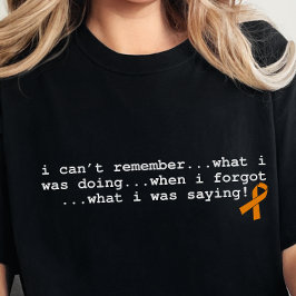 Funny Multiple Sklerosis Shirt, sarkastische MS Tri-Blend Shirt