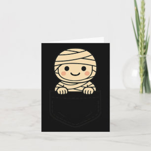 Funny Mummy Pocket Pal Niedlich Mummy Halloween Mo Karte