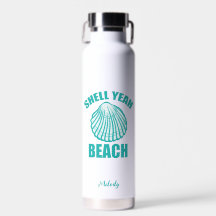 Funny Muschel Yeah Beach Pub Niedlich Aquamarin Pe