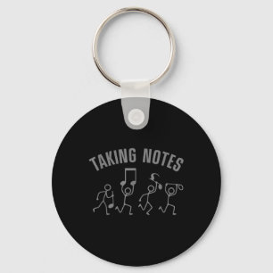 Funny Music Art for Men Musical Note Gag Mus Schlüsselanhänger