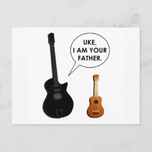 Funny Musician Postkarte