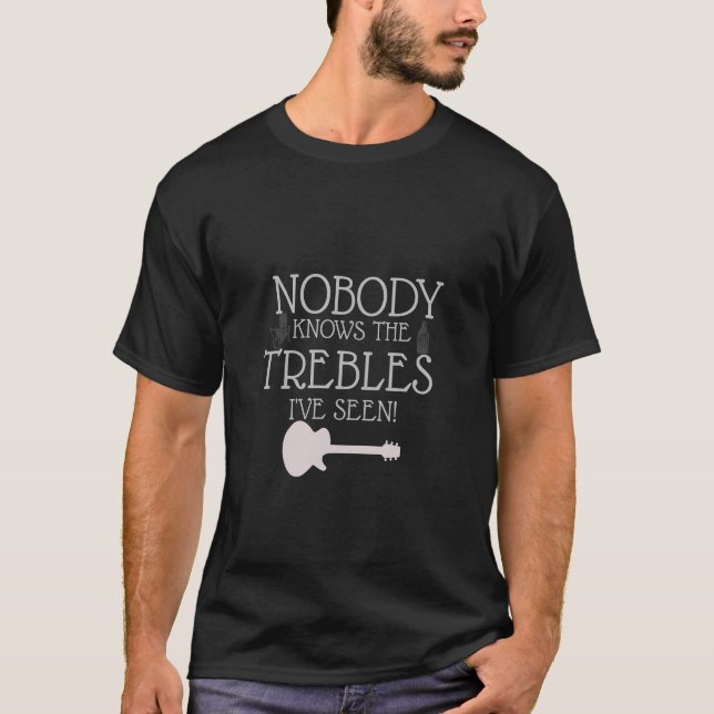Funny Musicians Treble Joke Pub | Musiklehrer T T-Shirt (Vorderseite)