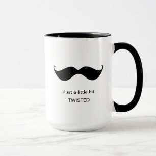 Funny Mustache ein wenig gefleckt ekzentrisch Tasse
