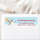 Funny Mustache Snowman Christmas Holiday Address<br><div class="desc">Mit Fett*fa*tin entworfen. Einfach mit eigenen Texten, Fotos oder Bildern anpassen. Für individuelle Anfragen wenden Sie sich bitte direkt an fat*fa*tin. Es gelten benutzerdefinierte Gebühren. www.zazzle.com/fat_fa_tin www.zazzle.com/color_therapy www.zazzle.com/fatfatin_blue_knot www.zazzle.com/fatfatin_red_knot www.zazzle.com/fatfatin_mini_me www.zazzle.com/fatfatin_box www.zazzle.com/fatfatin_design www.zazzle.com/fatfatin_ink</div>
