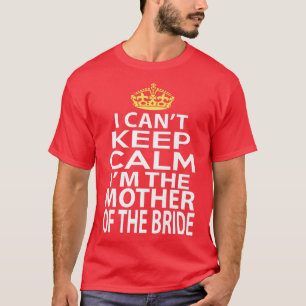 Funny Mutter der Braut Geschenk von Groom Mutter I T-Shirt