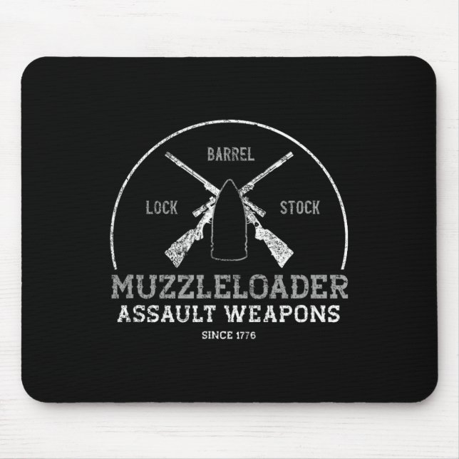 Funny Muzzleloader Zubehör Long Range Rifle Sh Mousepad (Vorne)