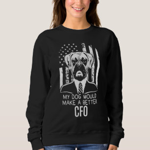 Funny My Hund Better Cfo Wahl Boxer Sweatshirt