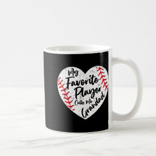 Funny My Lieblings-Spieler nennt mich Grandad Base Kaffeetasse