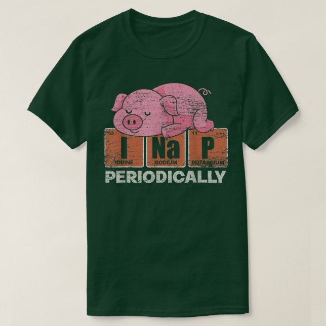 Funny Napping Tier I Nickerchen Periodisch Niedlic T-Shirt (Design vorne)