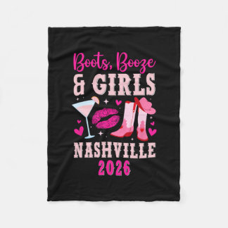 Funny Nashville Girls Trip 2026 Girls Vacation Nas Fleecedecke