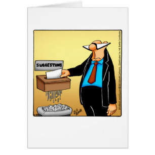 Funny National Boss's Day Card "Spectickles"