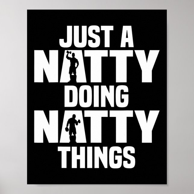 Funny Natty Things Poster (Vorne)