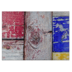 Funny Neoplastici Holzkunst Stil Schneidebrett