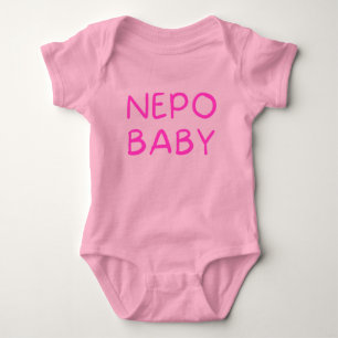 Funny Nepo Baby Bodysuit Strampler