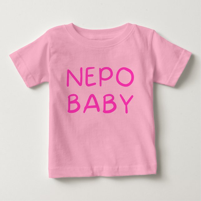 Funny Nepo Baby T - Shirt (Vorderseite)