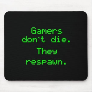 Funny Nerdy Gamer Die nicht, dass sie Video Ga wie Mousepad
