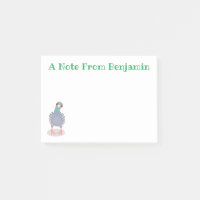 Funny neugierig Taube Cartoon Illustration