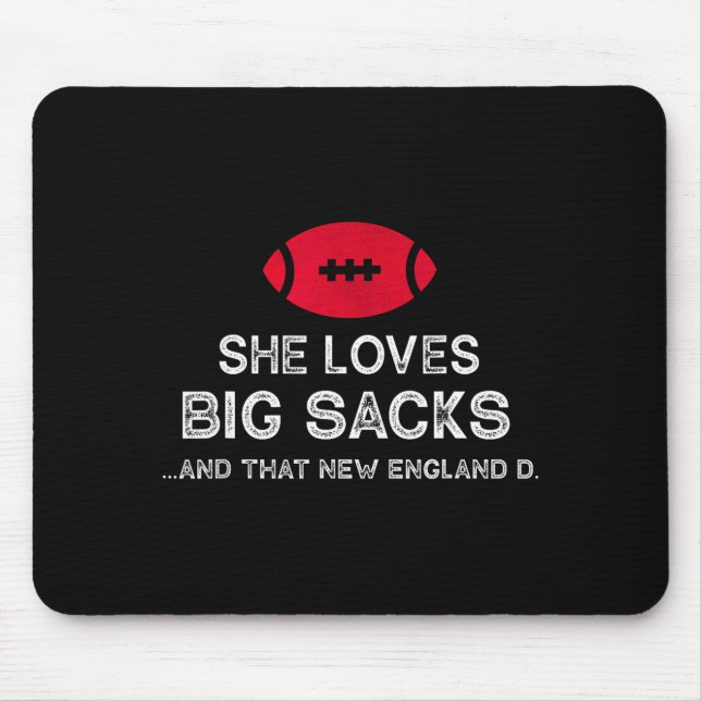 Funny New England Football Quote Men Women Gift  Mousepad (Vorne)
