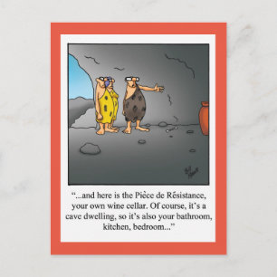 Funny New Home Faire-part carte postale