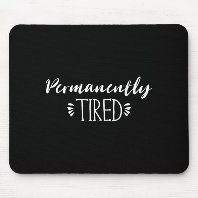 Funny New Mother And Father Gift, Permanently Tire Mousepad (Vorne)