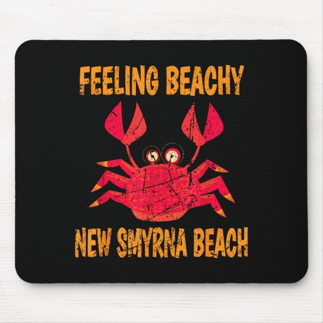 Funny New Smyrna Beach Vacation Summer Quote For M Mousepad (Vorne)