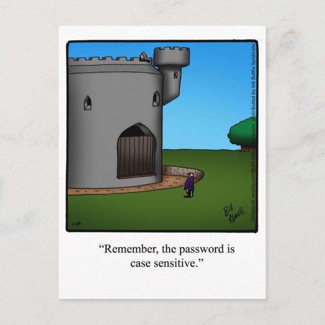 Funny "New Zuhause" Ankündigung Postcard (Vorderseite)