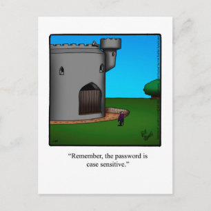 Funny "New Zuhause" Ankündigung Postcard