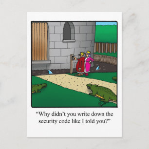 Funny New Zuhause Announction Postcard Ankündigungspostkarte