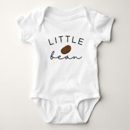 Funny Newborn Gift Little Bean Coffee Lover Cute Baby Strampler