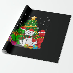 Funny Newfundland Dog Christmas Best Gift Geschenkpapier