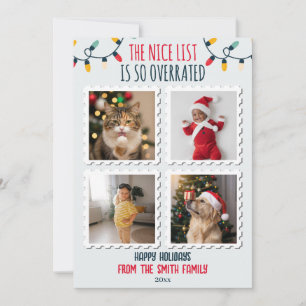 Funny Nice List übertrifft 4 Foto Weihnachten