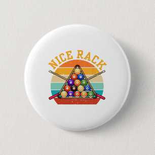 Funny Nice Rack Billiards Player Pool Dreieck - C Button