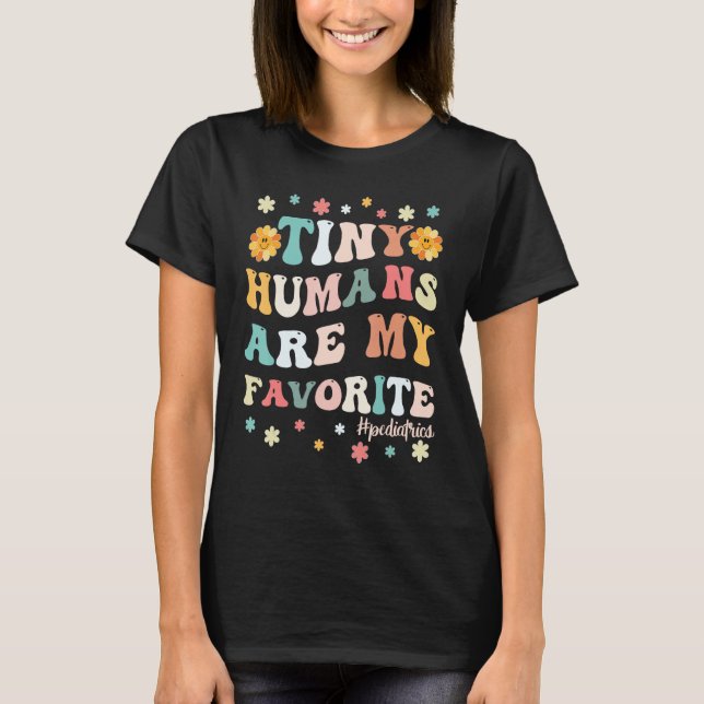 Funny NICU Nurse Pediatric Nurse T-Shirt (Vorderseite)