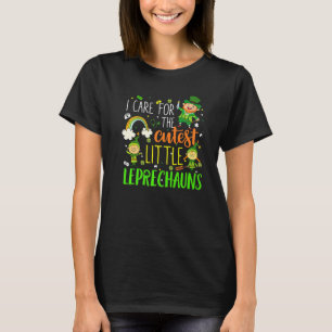 Funny Nicu Pflege für kleine Leprechauns St Pa T-Shirt