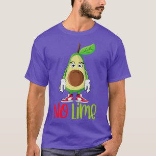 Funny Niedlich Avocado Guacamole Kein Limon T-Shirt