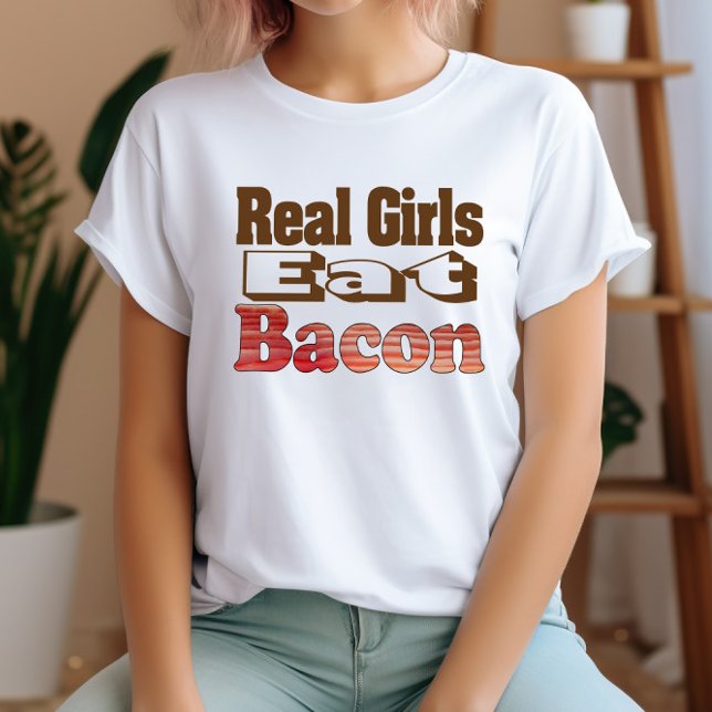 Funny Niedlich Bacon Lover T-Shirt (Von Creator hochgeladen)