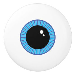 Funny Niedlich Blue Eyeball Keramikknauf